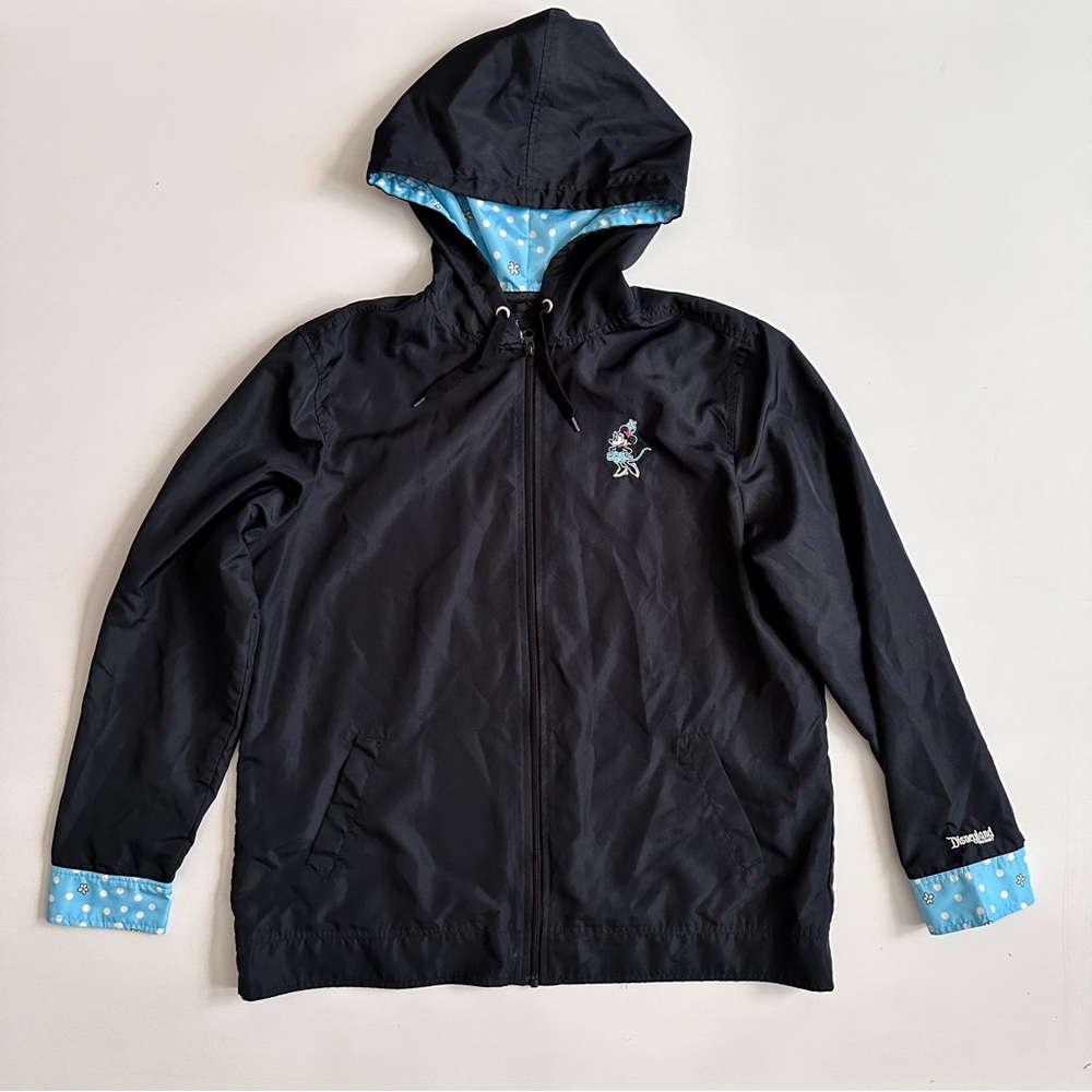 Disneyland Minnie Resort Rain Black Jacket XL